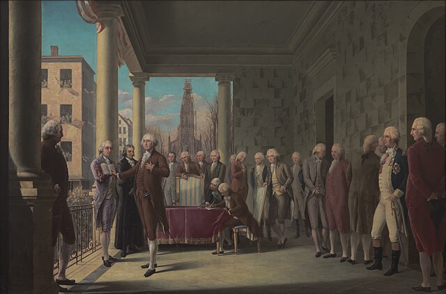 Washington's First Inauguration